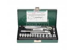 Z dugókulcs készlet 1/4˝ 19db-os
040101-0210
Z dugókulcs készlet 1/4˝ 19db-os
040101-0210