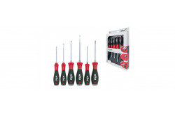 WIHA SoftFinish üthető csavarhúzó készlet 6 db-os SL+PZ 530ZK06/No.21251
040301-0611
WIHA SoftFinish üthető csavarhúzó készlet 6 db-os SL+PZ 530ZK06/No.21251
040301-0611