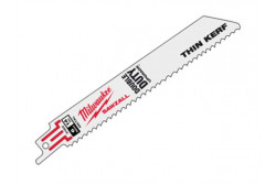 Milwaukee Szablyafűrészlapok 150/1,8 mm Bimetal, Co
48005182
Milwaukee Szablyafűrészlapok 150/1,8 mm Bimetal, Co
48005182