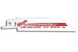 Milwaukee Szablyafűrészlapok 100/1,4 mm Bimetal, Co
48005183
Milwaukee Szablyafűrészlapok 100/1,4 mm Bimetal, Co
48005183
