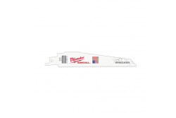 Milwaukee Szablyafűrészlap 150 mm, 8/3,2 mm Bimetal, Co
48005701
Milwaukee Szablyafűrészlap 150 mm, 8/3,2 mm Bimetal, Co
48005701