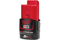 Milwaukee M12 B3 REDLITHIUM-ION akkumulátor 12 V, 3,0 Ah
4932451388
Milwaukee M12 B3 REDLITHIUM-ION akkumulátor 12 V, 3,0 Ah
4932451388