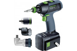 Festool Akkus fúró-csavarbehajtó T 15+3 LI 5,2 Set
564561
Festool Akkus fúró-csavarbehajtó T 15+3 LI 5,2 Set
564561