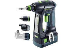 Festool Akkus fúró-csavarbehajtó, C 18 Li 5,2-Set
574739
Festool Akkus fúró-csavarbehajtó, C 18 Li 5,2-Set
574739