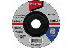 MAKITA csiszolótárcsa 115x6x22 acél
MA-80927
MAKITA csiszolótárcsa 115x6x22 acél
MA-80927